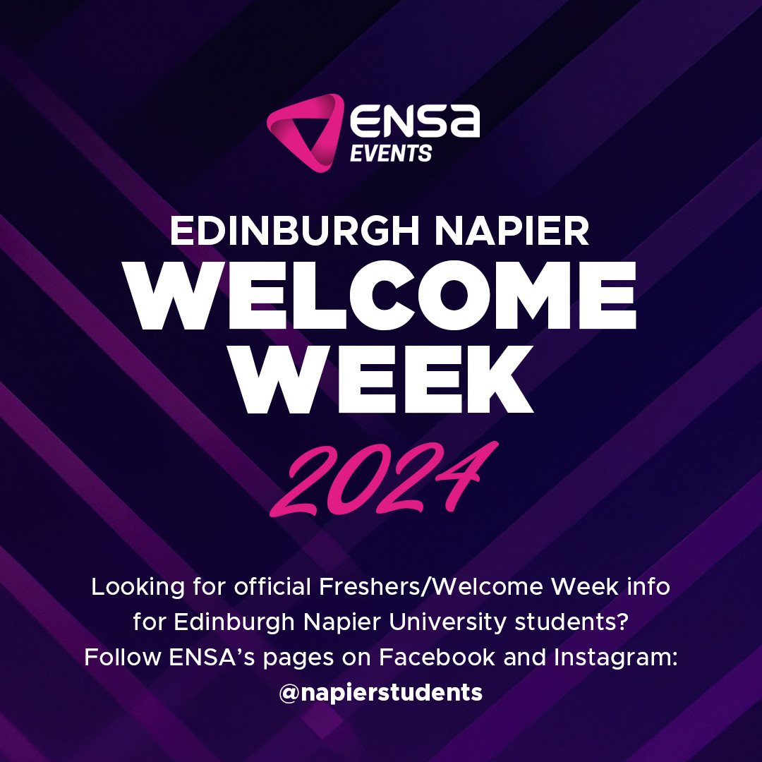 Edinburgh Napier Welcome Week