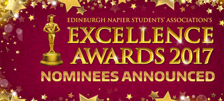 Excellence Awards 2017 Nominees Edinburgh Napier Students